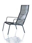 Magis-Striped Poltroncina med armstöd