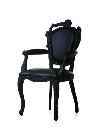 Stol - Moooi-Smoke Dining Armchair