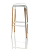 Magis-Steelwood Stool High