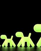 Magis-Puppy, fluorescent